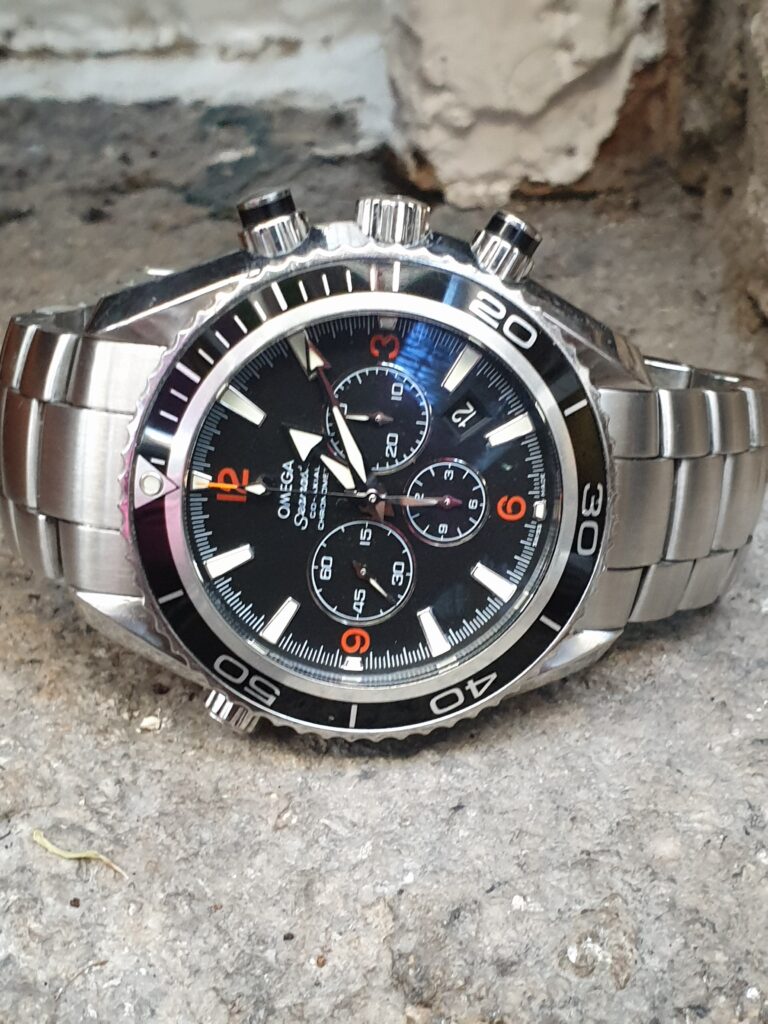 Planet ocean on sale omega chronograph