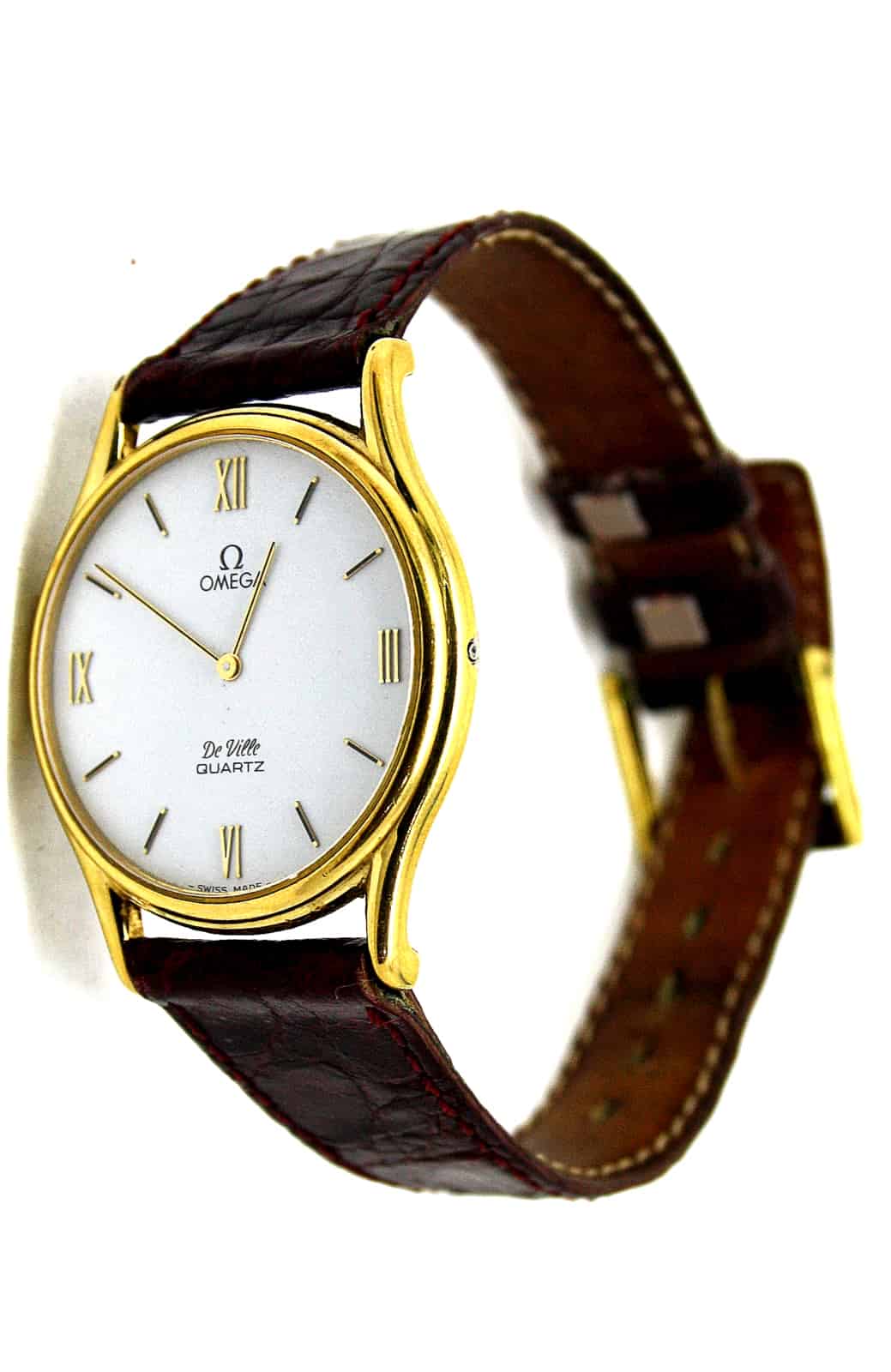 Vintage Omega DeVille slimline quartz watch | Watchempire