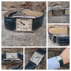 Vintage Must De Cartier silver